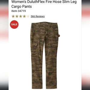 Duluthflex fire hose slim leg cargo pants